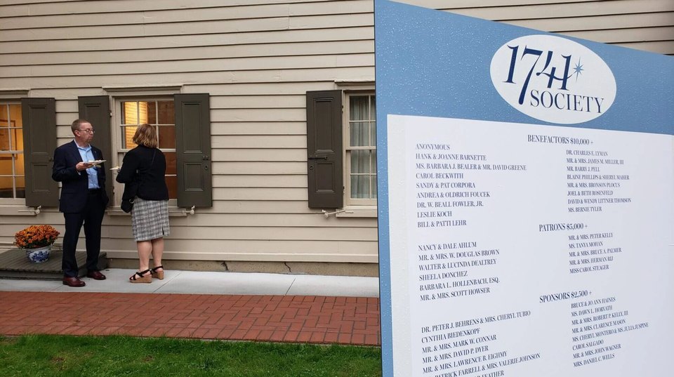 1741 Society Members' Event Honors Historic Preservation Supporters