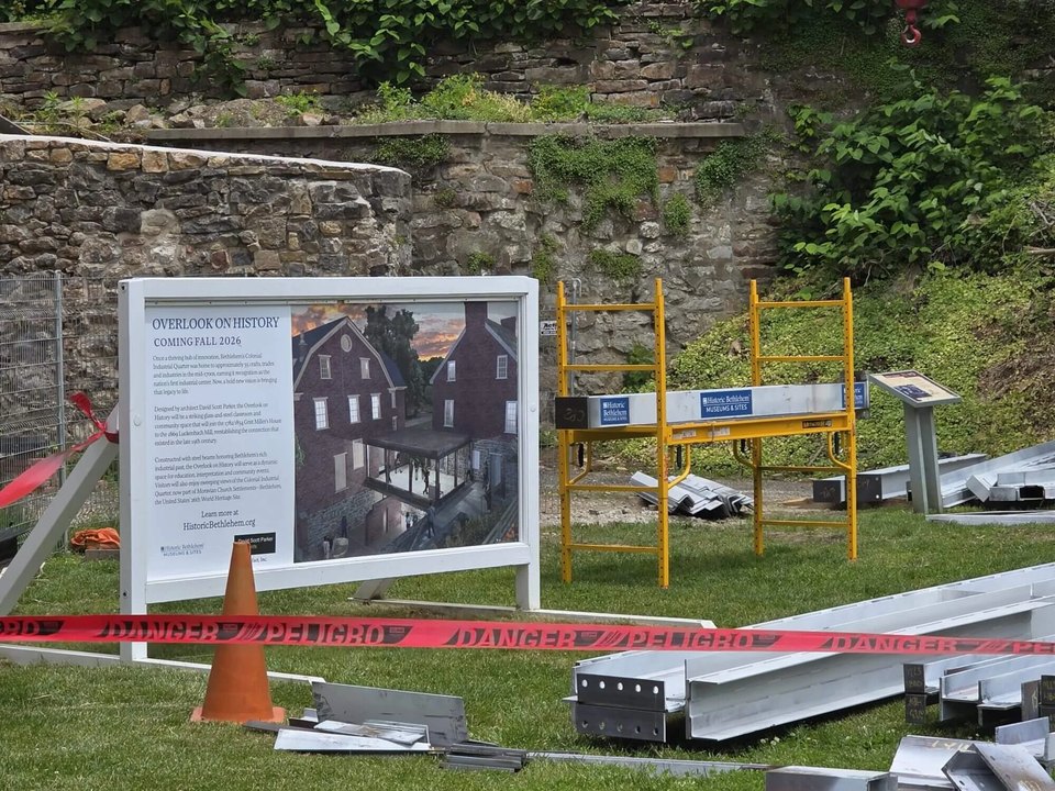 Steel Rises for the Overlook on History