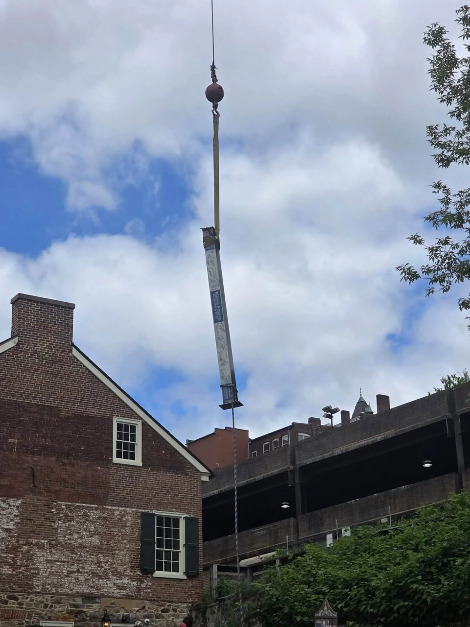 Steel Rises for the Overlook on History