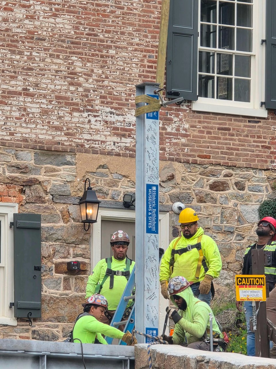 Steel Rises for the Overlook on History