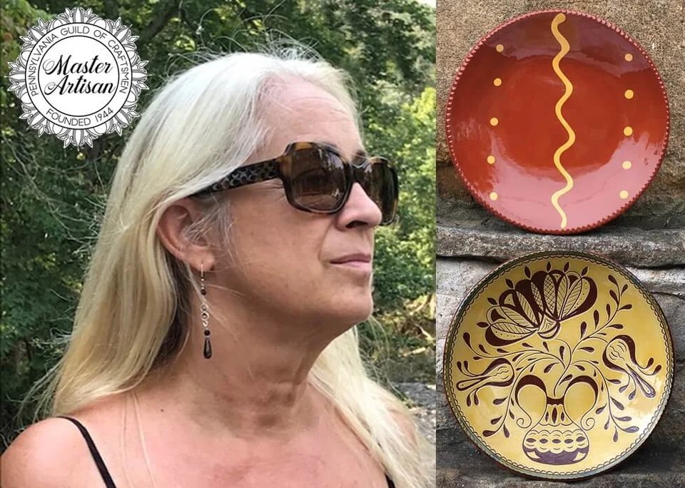 Redware Sgraffito Workshop Grist Miller's House Denise Wilz Headshot