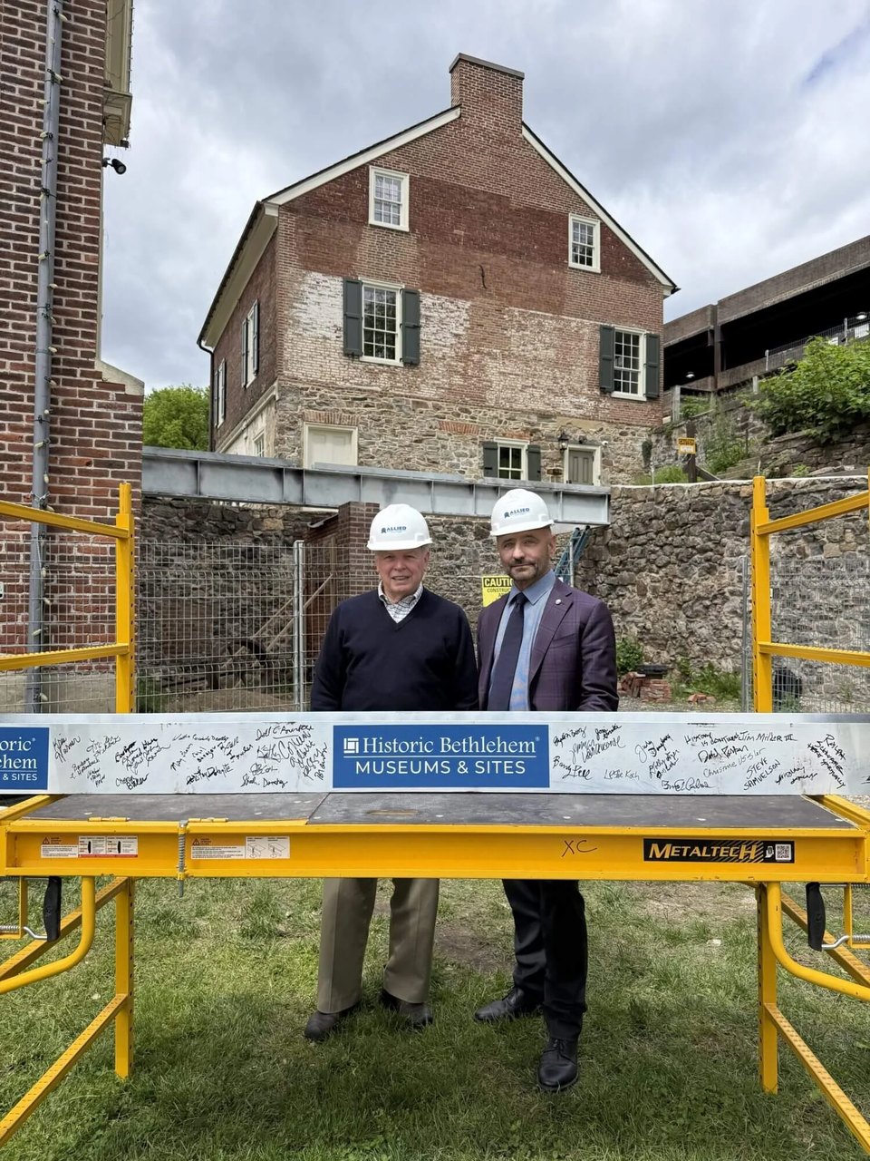 Steel Rises for the Overlook on History