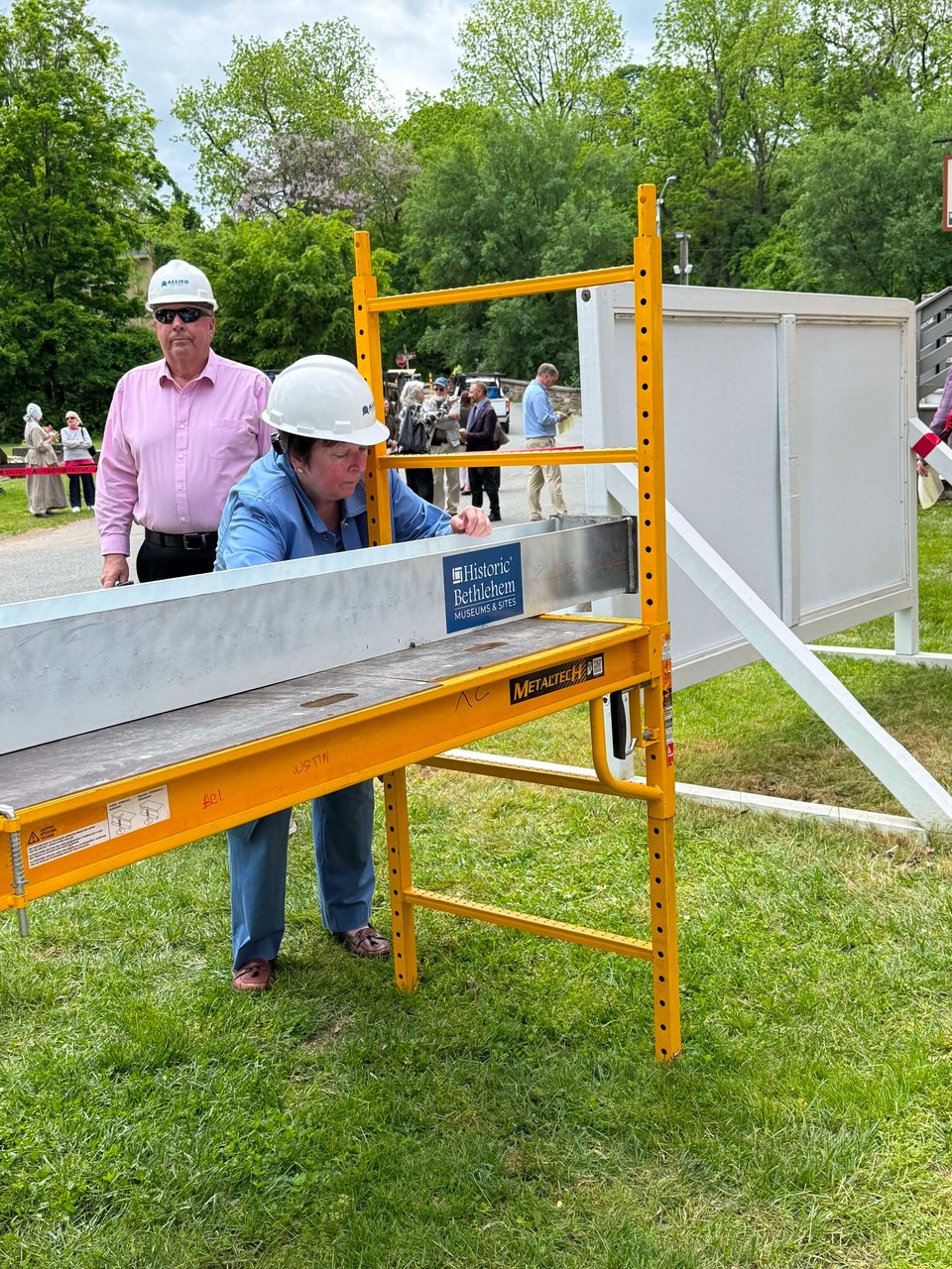 Steel Rises for the Overlook on History