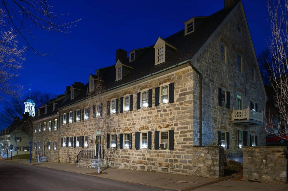 Moravian Single Sisters House is located at 50 W Church St, Bethlehem