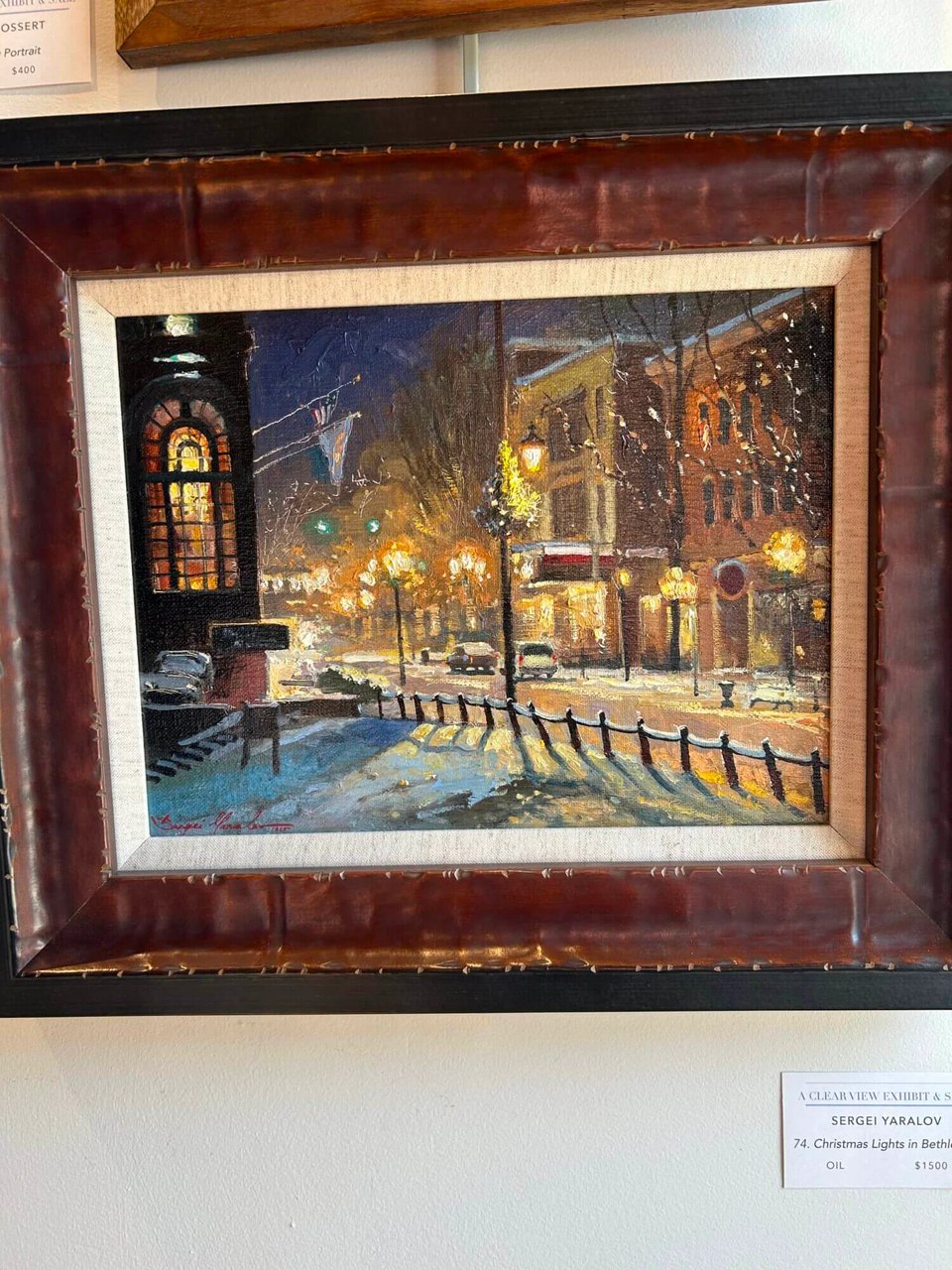 A Clear View Art Exhibit