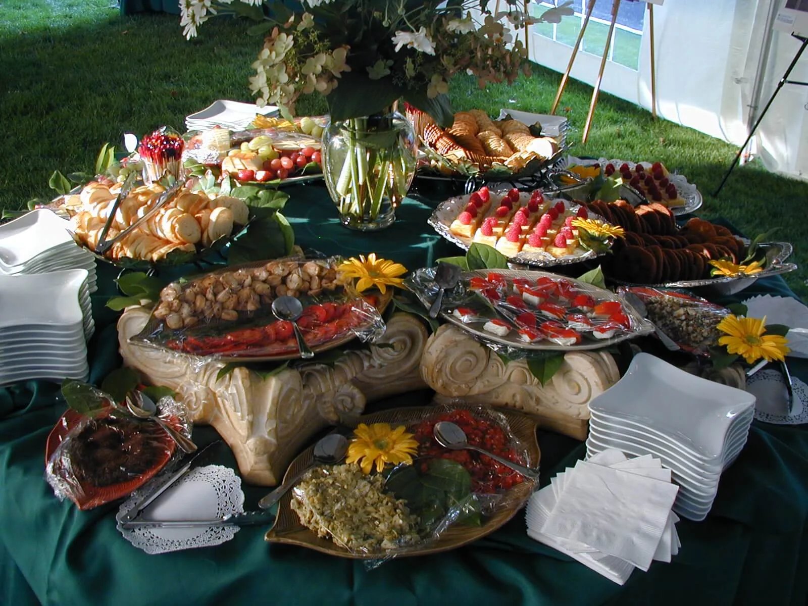 Catering for Site Rental