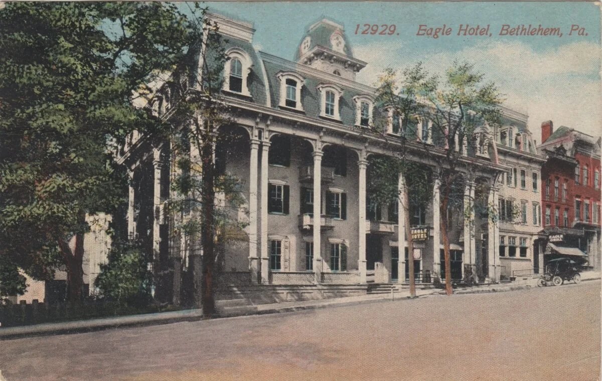 Eagle Hotel Checking In Exhibition