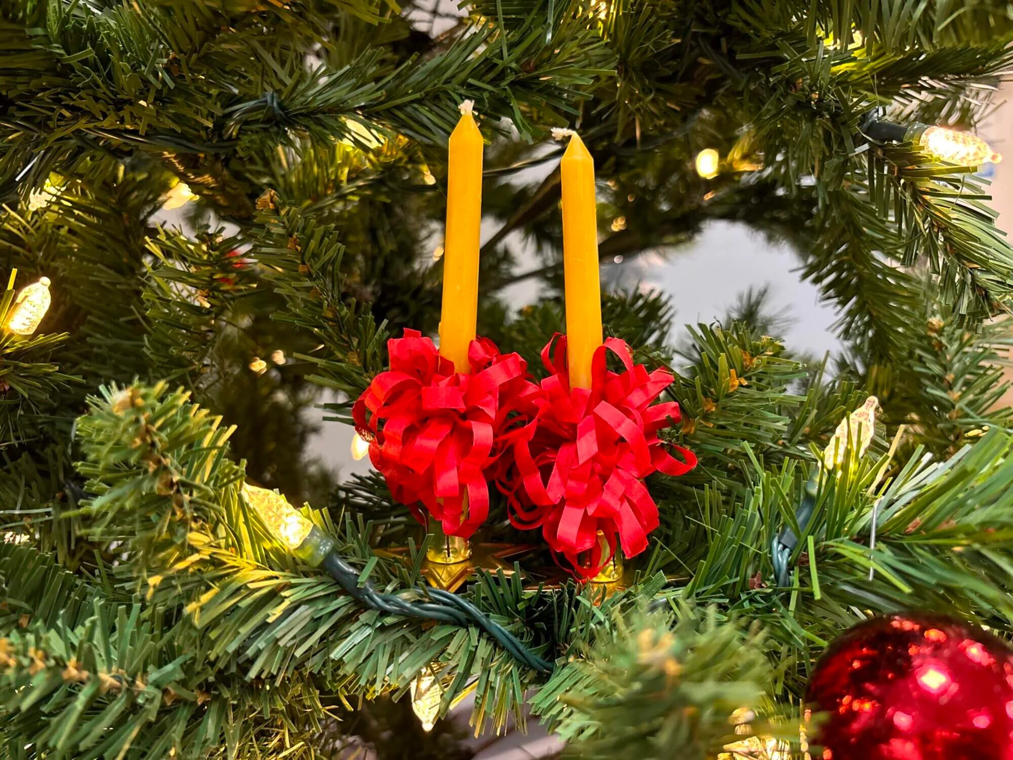 6" Beeswax Candles